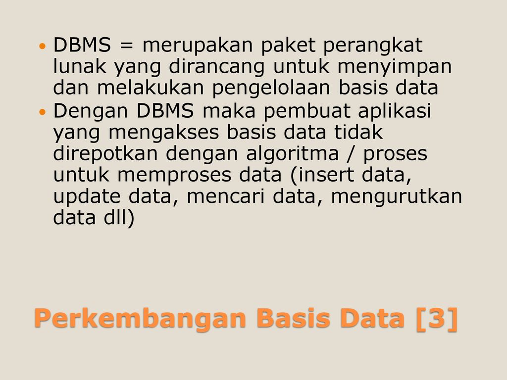 Pengantar Basis Data Pengantar Basis Data. - Ppt Download